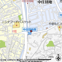 倉敷警察署中庄交番周辺の地図