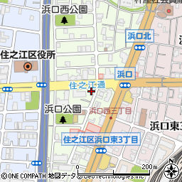 名阪部品株式会社周辺の地図