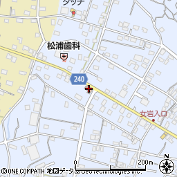 御前崎郵便局周辺の地図