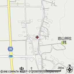 岡山県小田郡矢掛町中438-2周辺の地図