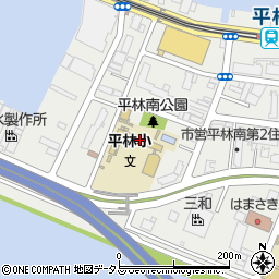 大阪市立平林小学校周辺の地図