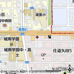 鎌倉パスタ　東住吉店周辺の地図