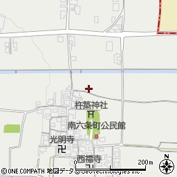 奈良県天理市南六条町230周辺の地図