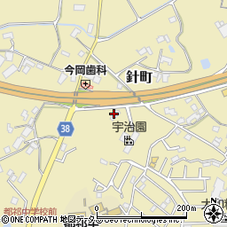 株式会社宇治園　奈良工場周辺の地図
