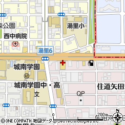 木曽路 長居公園店周辺の地図