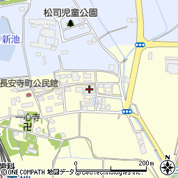 奈良県大和郡山市長安寺町316周辺の地図