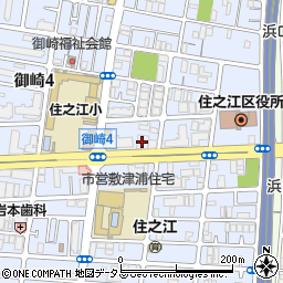 住之江大阪祭典ファミリーホール周辺の地図