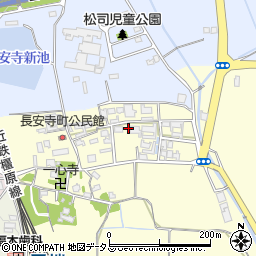 奈良県大和郡山市長安寺町324周辺の地図