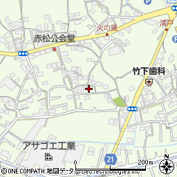 岡山県岡山市南区箕島1166-7周辺の地図