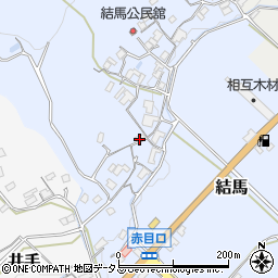 三重県名張市結馬614-1周辺の地図