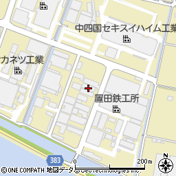 徳山電気製作所第二工場周辺の地図