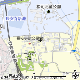 奈良県大和郡山市長安寺町337周辺の地図
