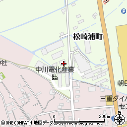 三重近物通運株式会社　松阪営業所周辺の地図