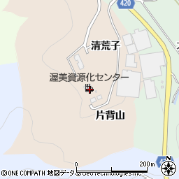 愛知県田原市福江町（清荒子）周辺の地図