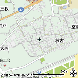 愛知県田原市赤羽根町西46周辺の地図