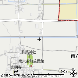 奈良県天理市南六条町235-1周辺の地図