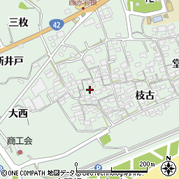 愛知県田原市赤羽根町西周辺の地図