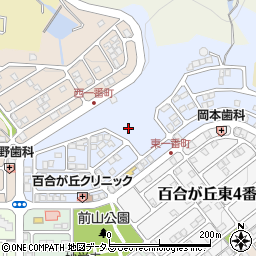 〒518-0471 三重県名張市百合が丘東１番町の地図
