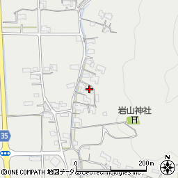 岡山県小田郡矢掛町中1961周辺の地図