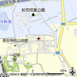 奈良県大和郡山市長安寺町320周辺の地図