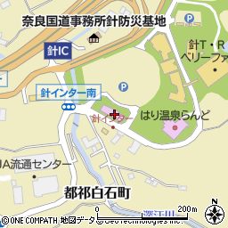 奈良市役所　針テラス情報館周辺の地図