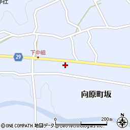 広島県安芸高田市向原町坂1685周辺の地図