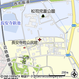 奈良県大和郡山市長安寺町333周辺の地図