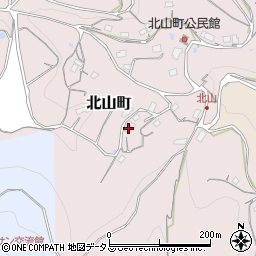 岡山県井原市北山町390周辺の地図