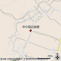 中小田公会堂周辺の地図