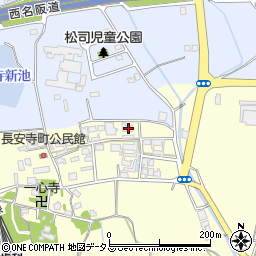 奈良県大和郡山市長安寺町319周辺の地図