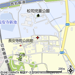 奈良県大和郡山市長安寺町325周辺の地図