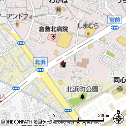 コスモ倉敷北ＳＳ周辺の地図