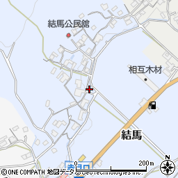 三重県名張市結馬975周辺の地図