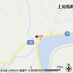 長崎県対馬市上対馬町舟志314周辺の地図