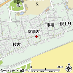 愛知県田原市赤羽根町堂瀬古71周辺の地図