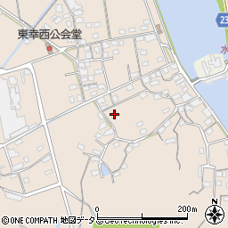 岡山県岡山市東区東幸西884周辺の地図
