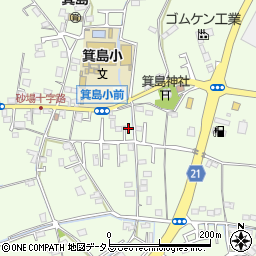 岡山県岡山市南区箕島810-6周辺の地図