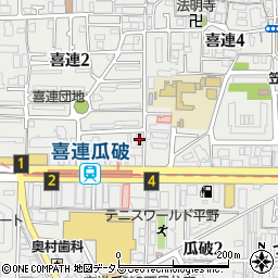 新成堂周辺の地図