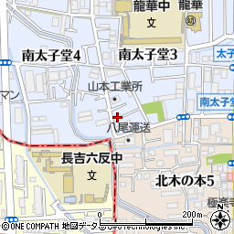 新栄プロパティー南太子堂周辺の地図