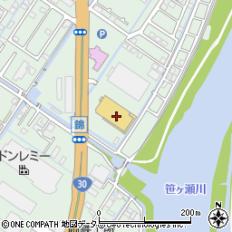 岡山三菱ふそう自動車販売株式会社　岡山西支店部品周辺の地図