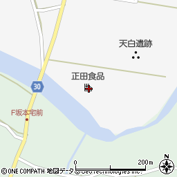 正田食品株式会社　松阪工場周辺の地図
