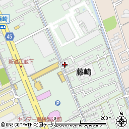 株式会社植田板金店周辺の地図