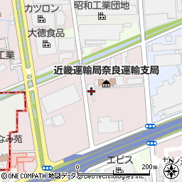 奈良県自動車整備工業協同組合周辺の地図