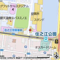 株式会社ビケンテクノ　住之江営業所周辺の地図