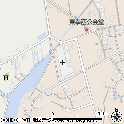 岡山県岡山市東区東幸西415周辺の地図