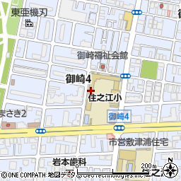 大阪市立住之江小学校周辺の地図