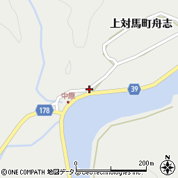 長崎県対馬市上対馬町舟志331周辺の地図