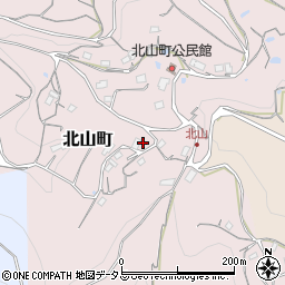 岡山県井原市北山町377周辺の地図