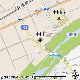 岡山県小田郡矢掛町本堀1740周辺の地図