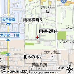 大阪府八尾市南植松町5丁目139周辺の地図
